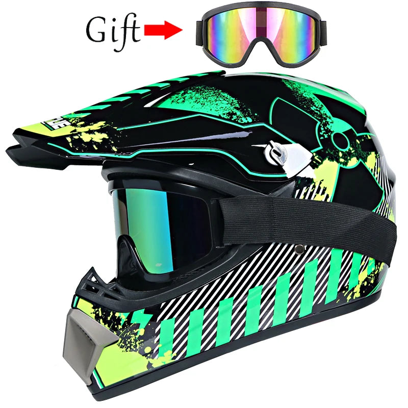 Motocrosshjälm för barn