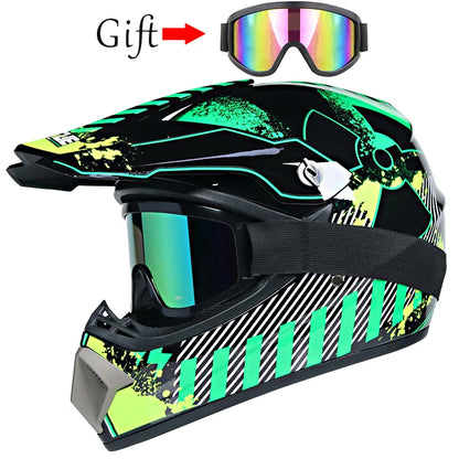 Motocrosshjälm för barn