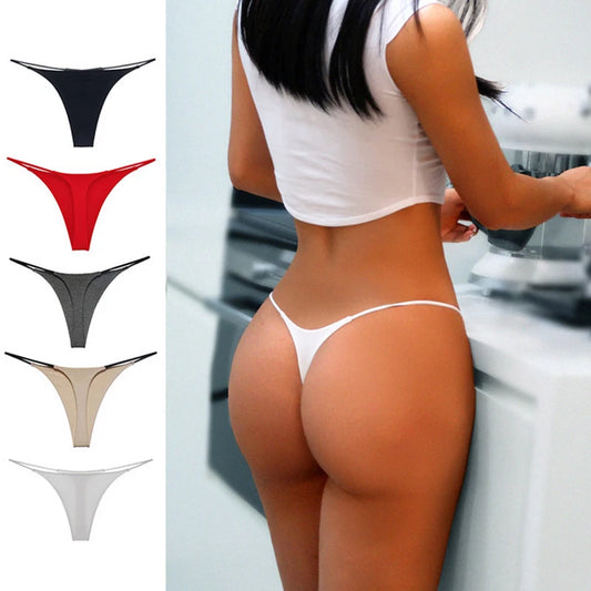 G-string Trosor Bomull Dam Underkläder Trosa Låg Midja