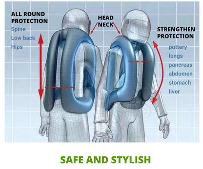 Motorcycle Airbag Vest Motorcycle Jacket Safty Life Jacket Moto Air Bag Vest Motocross Riding CE Airbag Reflective Safety Vest