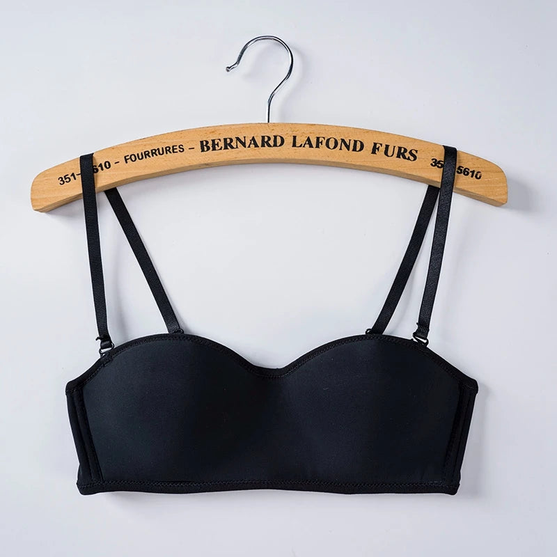 Women Invisible Bra Strapless Bralette 1/2 Cup Women's Underwear Sexy Lingerie Female Seamless Party Wedding Bras