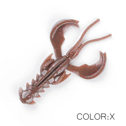 Supercontinent Crazy Lures 65mm/10pcs 40mm/20pcs Soft Lure Fishing Lures Shrimp Lobster Soft Plastic Lure Fishing Lures