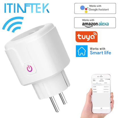 WiFi Smart Plug – Röststyrning med Alexa och Google Home