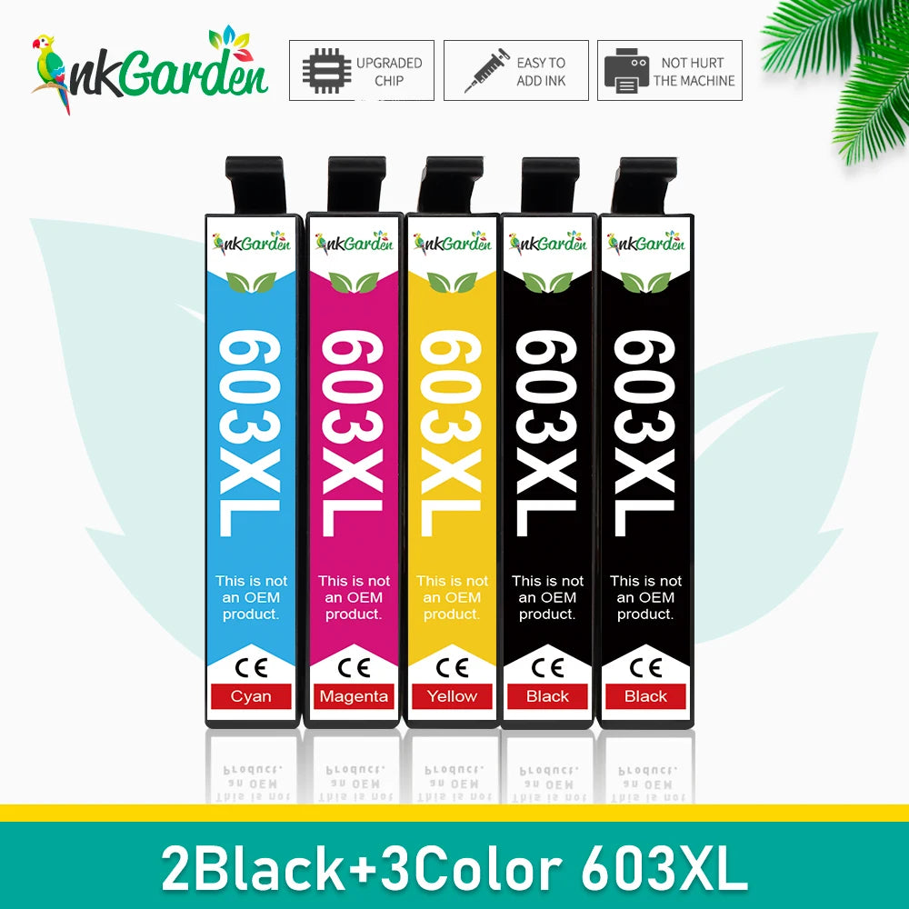 603XL 603 Bläckpatron Kompatibel för Epson T603 Expression Home Printer
