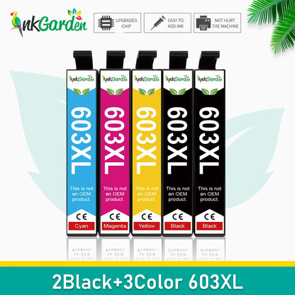 603XL 603 Bläckpatron Kompatibel för Epson T603 Expression Home Printer