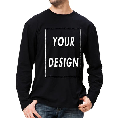 Anpassningsbar T-shirt med Eget Tryck – 100% Bomull Unisex Casual S–XXL (EU)
