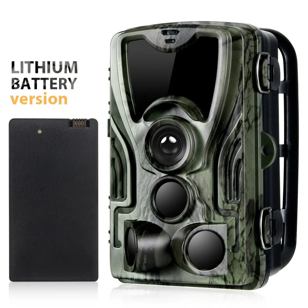 1080P Night Vision Trail Hunting Camera 20MP HC801A-LI with 5000mAh Lithium Battery Wild Photo Trap