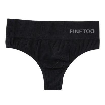 FINETOO 2PCS/Set M-2XL Bodyshaper G-String Panties Women Slim Underwear Female Lingerie Sexy Lady Thongs High Waist Underpants