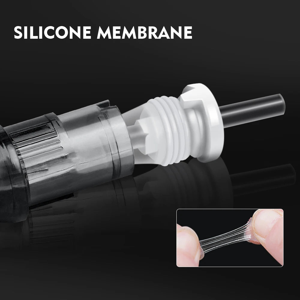 20pcs Permanent Makeup Tattoo Cartridge Needle Permanent Makeup Needles Sterilized for Tattoo Pen Machine Tattoo Needles