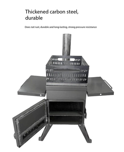 Indoor Pellet Stove Fireplace ACrylic Main Material Solid Hemlock Wood Burning Oven with Dry Steam Function for Villas