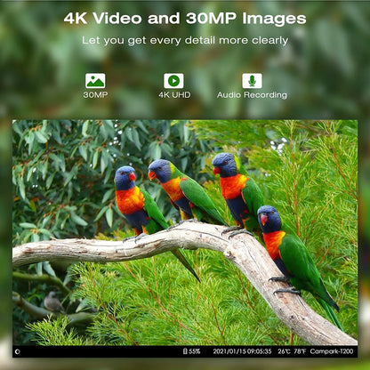 Suntekcam HC-801 Series APP Control 4G 20MP 1080P Hunting Trail Camera Wireless Wildlife Cameras 0.3S Trigger Night Vision