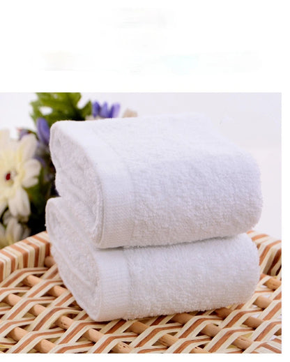 5pcs Small square towel pure cotton kindergarten white square towel foot therapy Hotel Hotel napkin small towel towels bathroom