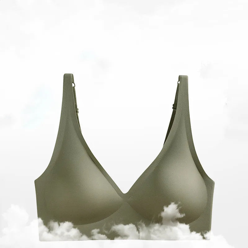 4Pcs/Set Seamless Bras For Women Wireless Brassiere Soft Padded Underwear Female Push Up Underwear Sexy Lingerie Intimates S-5XL