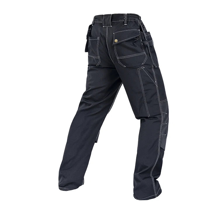 Men's work wear working pants Tool trouser Black work trousers men workwear cargo Pants
