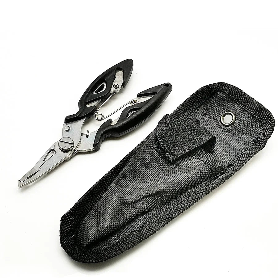 Cutter Plier Scissor Fish Gripper Plier Set Nipper Pincer Snip Fishing Lure Lipgrip Accessory Tool Clip Clamp Grabber Trigger