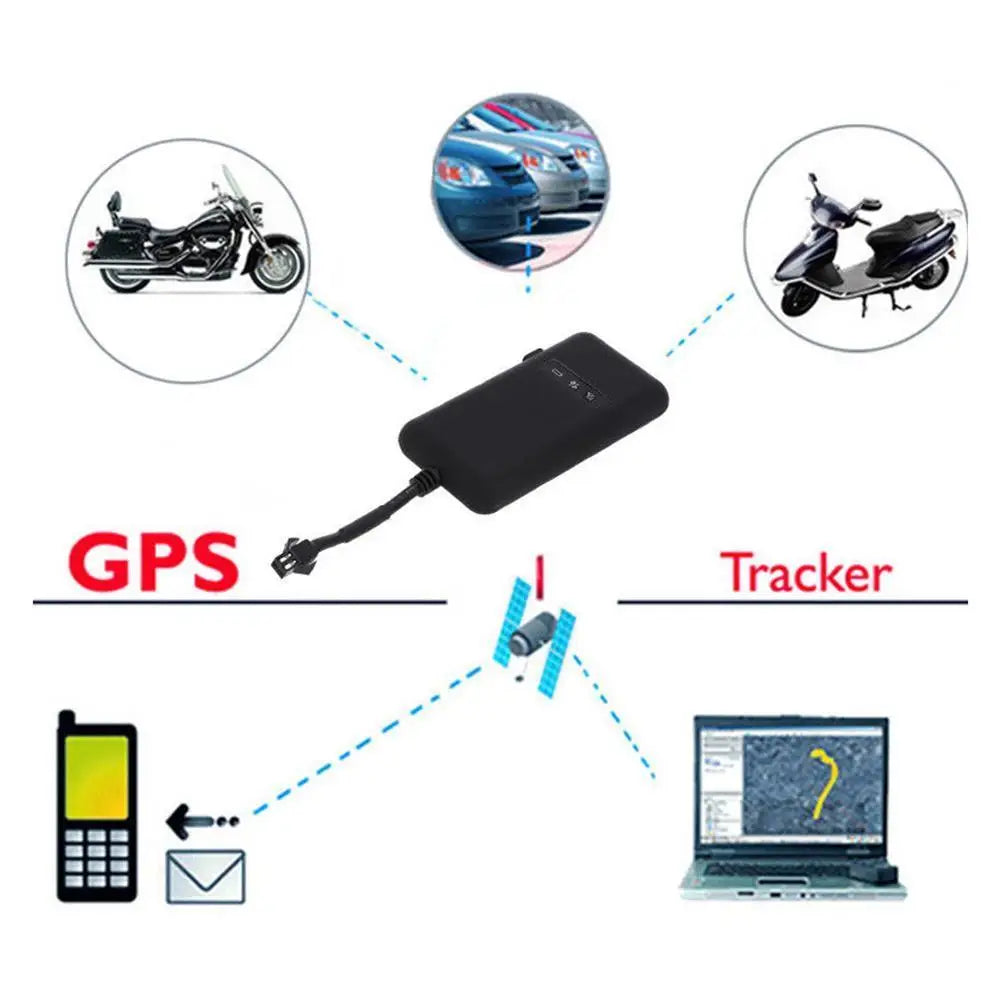 GPS Vehicle Tracker Real Time Locator GSM Motorcycle Car Bike Anti-theft Tool GSM/GPRS 850/900/1800/1900Mhz GPS Tracker UBLOX