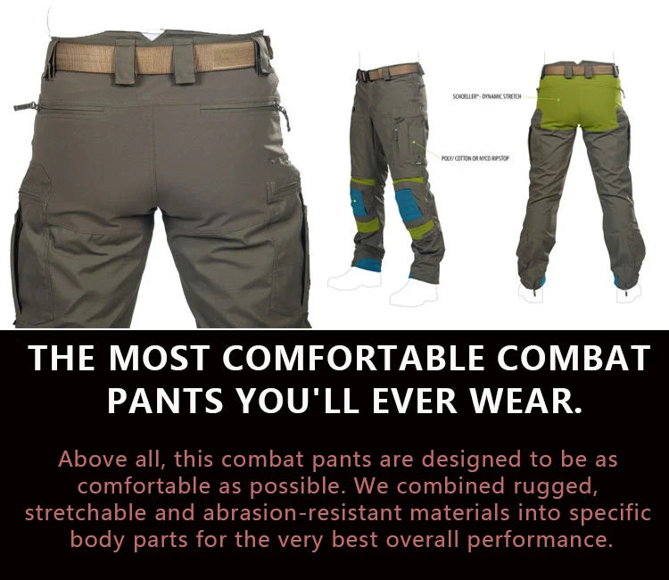 New Tactical Pants Hiking Cargo Pants Work Clothes Outdoor Uniform Camouflage Multi Pockets Tactical Clothes Climbing