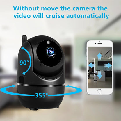 1620P IP Wifi Camera YCC365 Plus Smart Home Auto Tracking  Full Night Vision Network Wireless CCTV Video Baby Security Camera