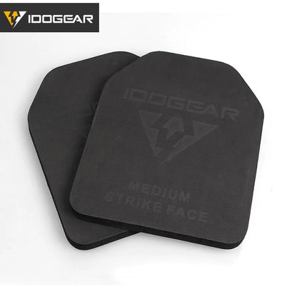 IDOGEAR EVA-skumplattor för airsoftväst – 2-pack, svart