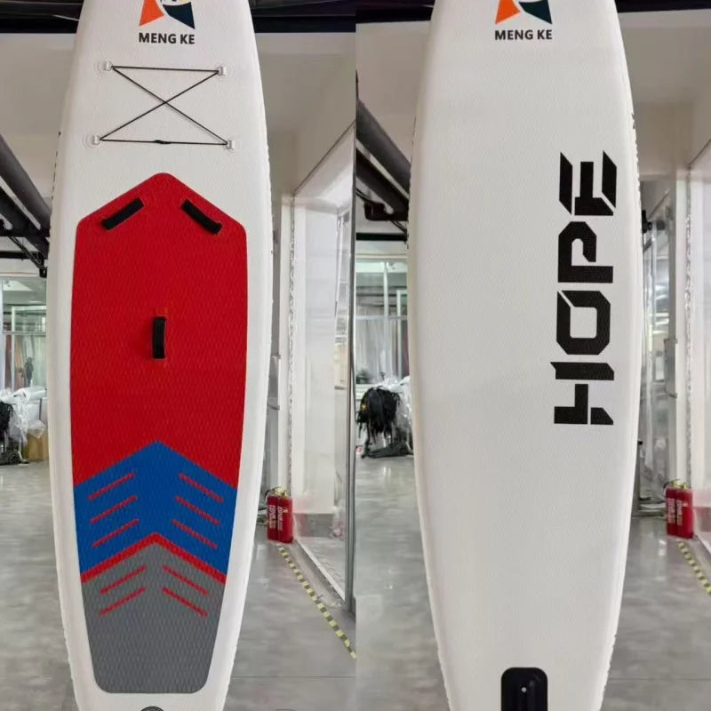 320x81x15cm Inflatable SUP Board, Lightweight Stand up Paddle Board for Beginners
