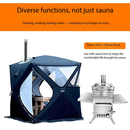 Indoor Pellet Stove Fireplace ACrylic Main Material Solid Hemlock Wood Burning Oven with Dry Steam Function for Villas