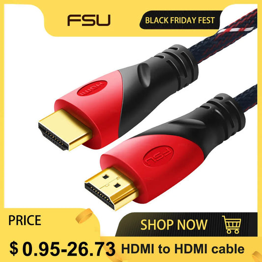 HDMI-kabel Nylonflätad – Höghastighet med Ethernet, 1080p