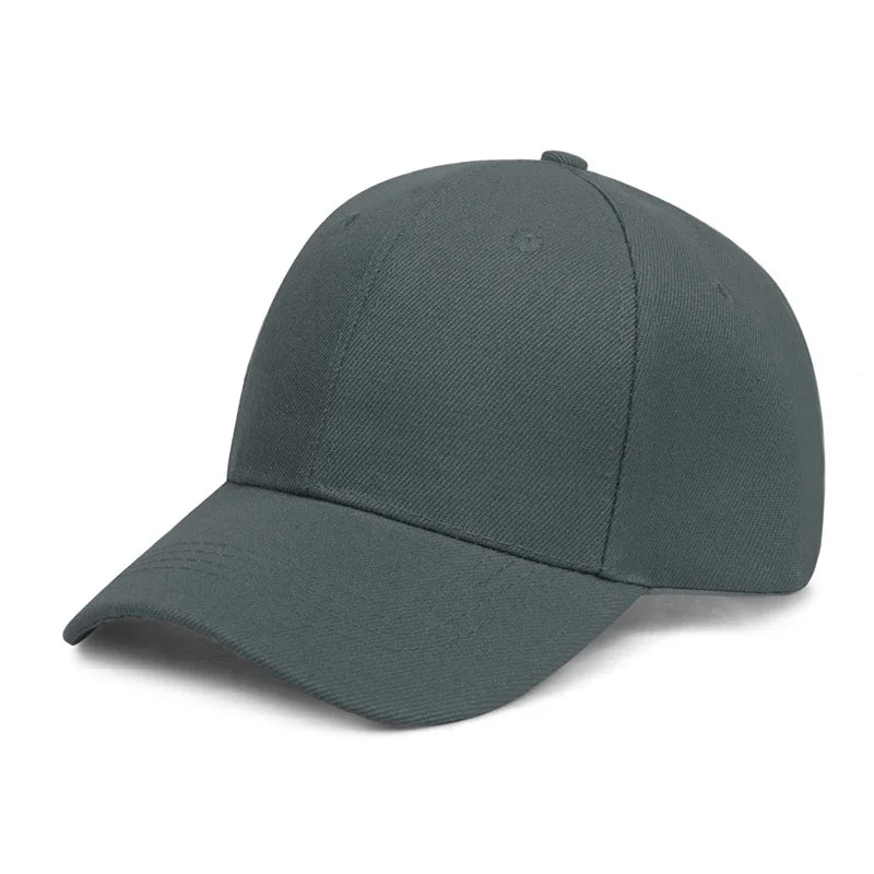 Custom Logo Diy Baseball Cap Unisex Adjustable Men Women Sport Trucker Hat Solid Color Personalized Print Hip Hop Dad Caps
