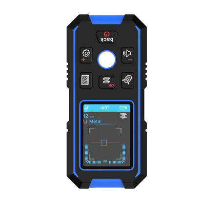 NOYAFA NF-518 Metal Detector Backlit Black AC Wood Stud Finder Cable Wires Depth Tracker Undeground Wall Scanner LCD HD Display