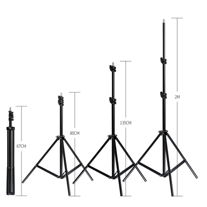 SH 1pc-3Pcs Photography 50x70CM Softbox Lighting Kits Professional Light System With E27 Photographic Bulbs Photo Studio