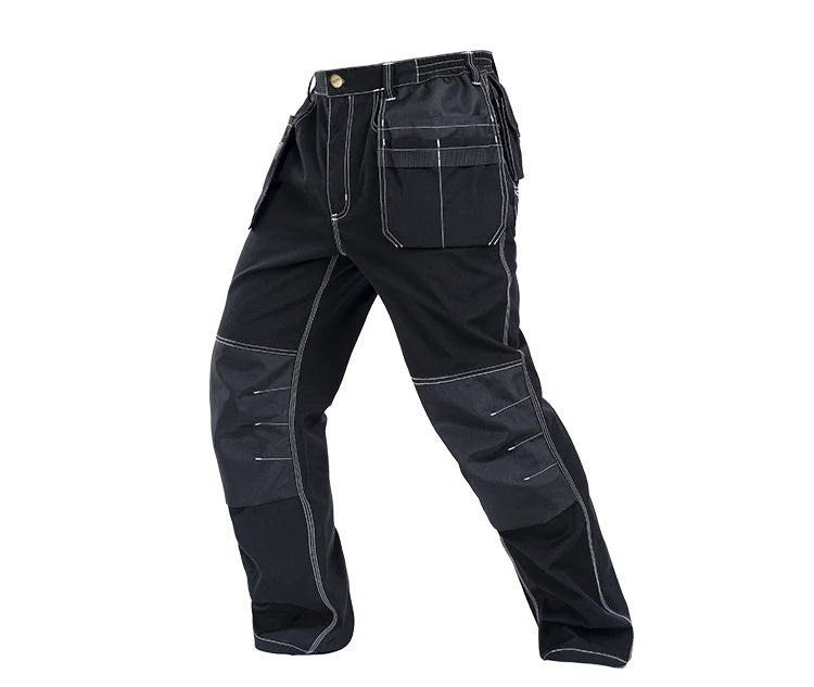 Men's work wear working pants Tool trouser Black work trousers men workwear cargo Pants