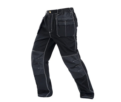 Men's work wear working pants Tool trouser Black work trousers men workwear cargo Pants