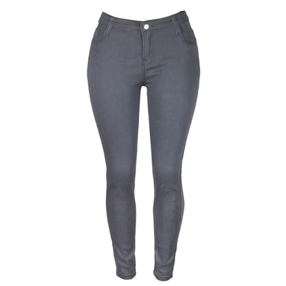 XS-6Xl High Waist Stretch Skinny Pencil Jeans Pants Women Plus Size Denim Trouser