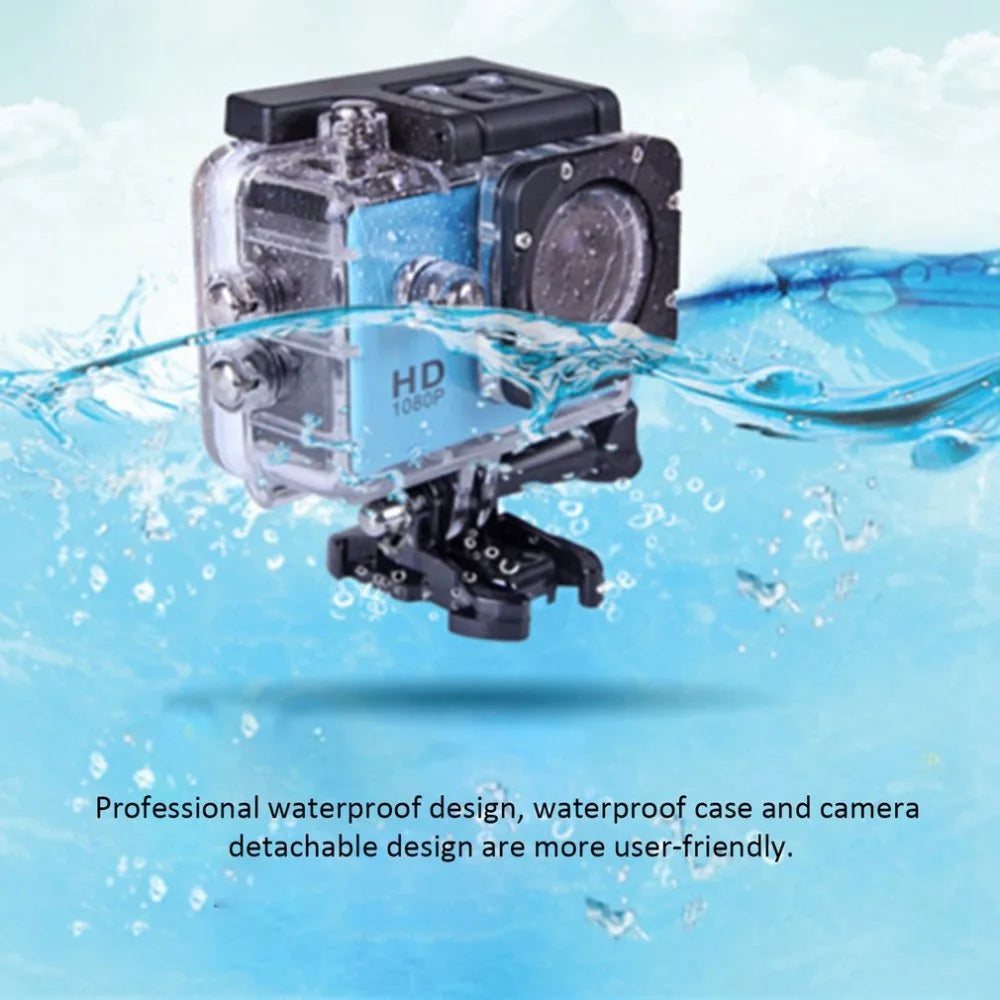 SJ400 1080P HD Shooting Waterproof Digital Video Camera COMS Sensor Wide Angle Lens Camera For Swimming Diving for Drop shipping