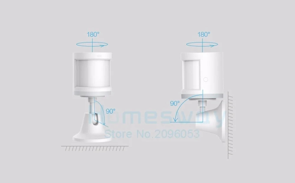 New Aqara Motion Sensor Smart Human Body Sensor Body Movement Wireless ZigBee Gateway Smart Home For Xiaomi Mijia Home Homekit