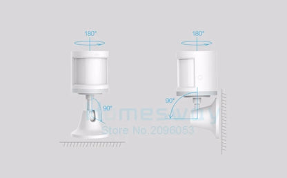 New Aqara Motion Sensor Smart Human Body Sensor Body Movement Wireless ZigBee Gateway Smart Home For Xiaomi Mijia Home Homekit