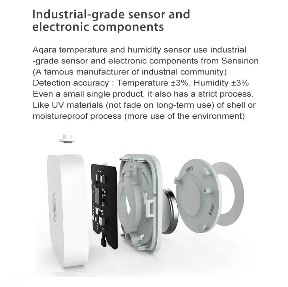 Aqara Temperature Sensor Zigbee Smart Air Pressure Humidity Environment Sensor Wireless Smart Control For Xiaomi Mi home APP
