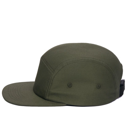 DongKing 5 Panel Cap Short Brim Hat Flat Bill Cotton Blank Camping Hats Solid Colors Low Crown Classic Adjustable