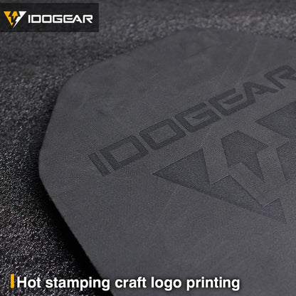 IDOGEAR EVA-skumplattor för airsoftväst – 2-pack, svart