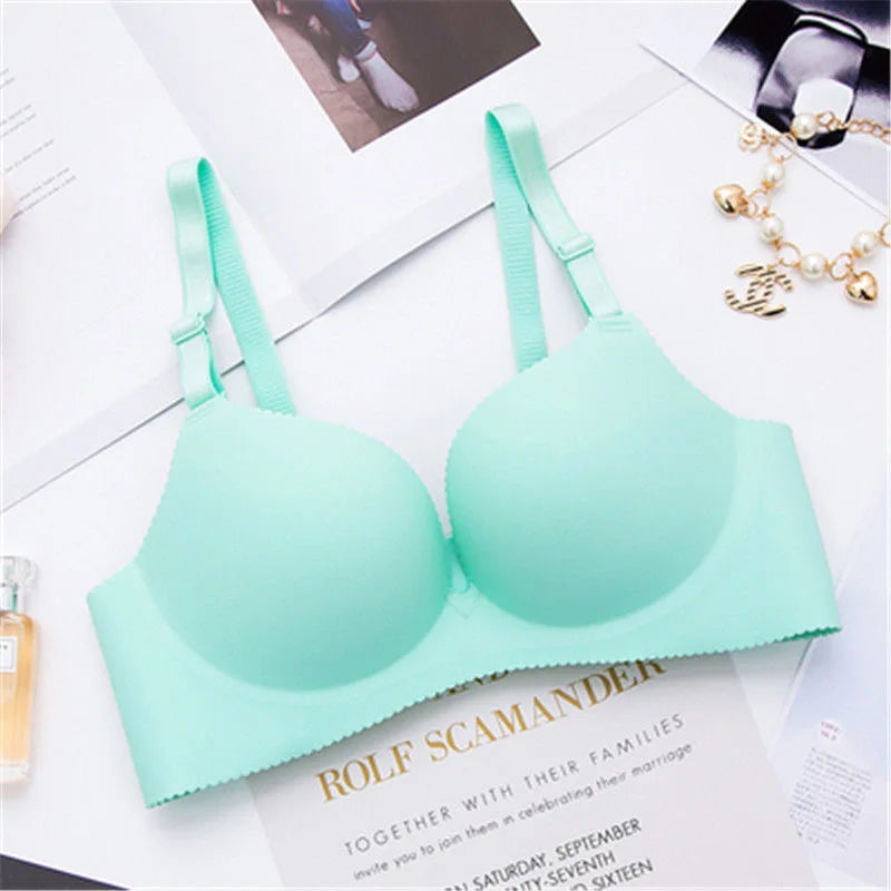 Women Sexy Bras Push Up Lingerie Seamless Bra Girls Underwear Fashion Bralette Wireless Brassiere Female Intimates