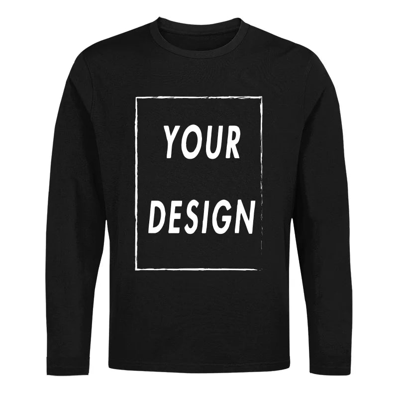 Anpassningsbar T-shirt med Eget Tryck – 100% Bomull Unisex Casual S–XXL (EU)