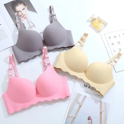 Women Sexy Bras Push Up Lingerie Seamless Bra Girls Underwear Fashion Bralette Wireless Brassiere Female Intimates