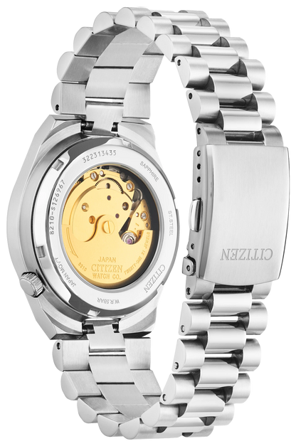 Citizen TSUYOSA Herrur i Stål – Automatiskt Urverk, 40mm, Grön Urtavla