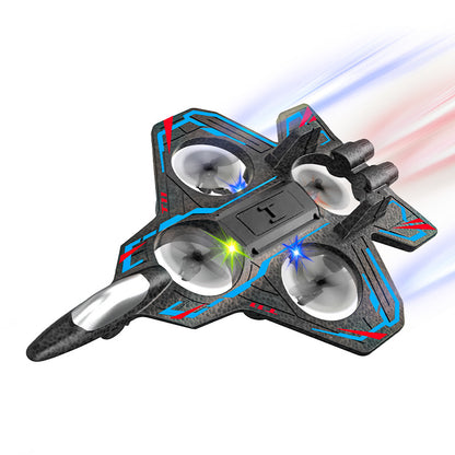 RC Stuntdrönare Skum & ABS – 6-kanals Höjdhållning Hindersensor 3D-volter USB 30–50cm Sub-250g 7–14 År 2026