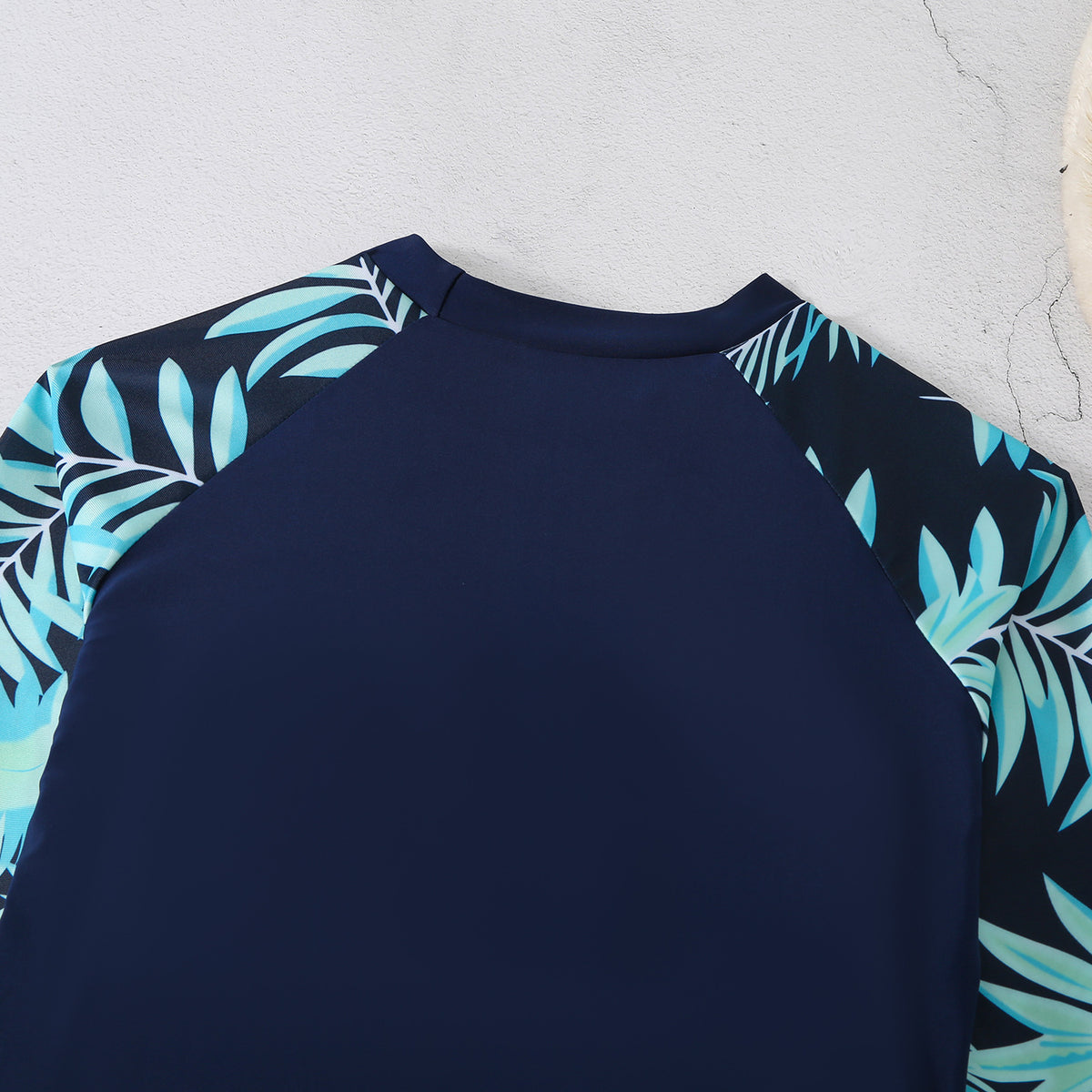 Dambikins Långärm – Blommigt Digitaltryck Delad Konservativ Polyester 5 Mönster S–2XL Badkläder Dam QX07 2026