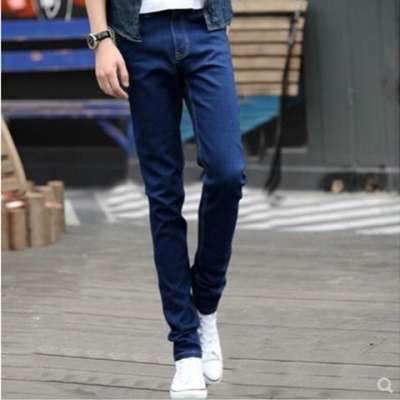Herrjeans Koreansk Stil Slim Fit Stretch – Skinny Pencil Mellanhög Midja 6 Färger 28–36 2026