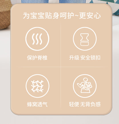 Bärsjal Baby – Enkelaxel Sidokram & C-typ Kram 0–36 Mån Max 20 kg 3 Mönster Fri Händer 6031 2026