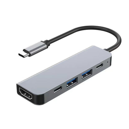 Type-C to HDMI High-Definition 4K Expansion Dock Usb3.0Hub Splitter Usb-C Multi-Function 7-in-1 Docking Station