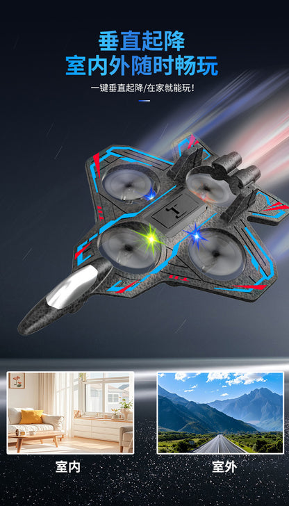 RC Stuntdrönare Skum & ABS – 6-kanals Höjdhållning Hindersensor 3D-volter USB 30–50cm Sub-250g 7–14 År 2026