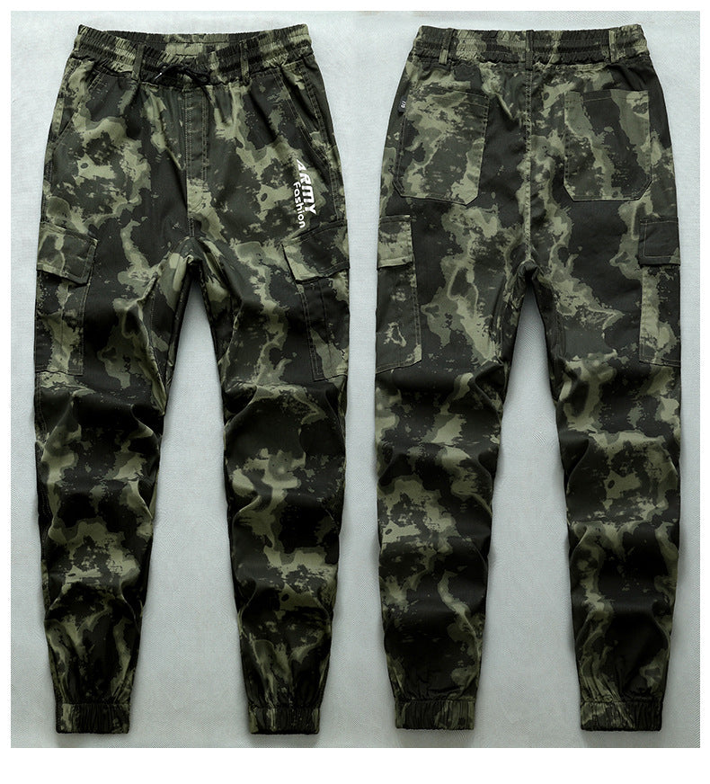 Summer Thin Labor Protection Work Clothes Set Anti-scald Pure Cotton Stretch Construction Site Electric Welding Auto Repair Camouflage Clothes Shirt