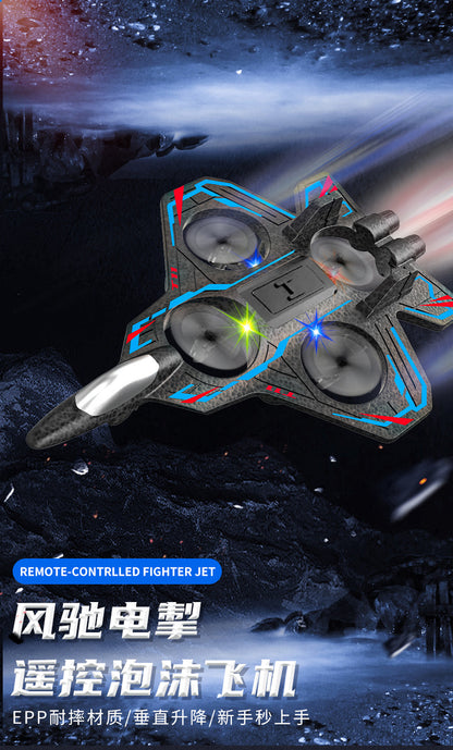 RC Stuntdrönare Skum & ABS – 6-kanals Höjdhållning Hindersensor 3D-volter USB 30–50cm Sub-250g 7–14 År 2026